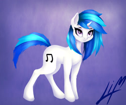 Size: 2400x2000 | Tagged: safe, artist:limchph2, dj pon-3, vinyl scratch, pony, unicorn, female, horn, mare, solo