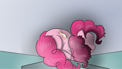 Size: 1920x1080 | Tagged: safe, artist:dusk-spark, pinkie pie, earth pony, pony, fanfic:truth be told, abscess, boil, fanfic, fanfic art, female, mare, solo