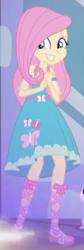 Size: 161x481 | Tagged: safe, screencap, fluttershy, better together, equestria girls, overpowered (equestria girls), cropped, geode of fauna, solo