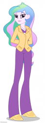 Size: 817x2196 | Tagged: safe, princess celestia, principal celestia, equestria girls, rainbow rocks, female, hasbro, simple background, solo, transparent background, vector