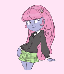 Size: 607x700 | Tagged: safe, artist:carnifex, oc, oc only, oc:velvet, equestria girls, solo