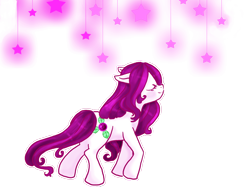 Size: 1600x1200 | Tagged: safe, artist:cloverminto, earth pony, pony, g3, eyes closed, female, floppy ears, mare, solo, wondermint