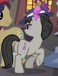 Size: 191x253 | Tagged: safe, screencap, octavia melody, earth pony, pony, a hearth's warming tail, backwards cutie mark, cropped, female, mare, plot