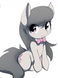 Size: 1477x1989 | Tagged: safe, artist:ccc, octavia melody, earth pony, pony, cute, female, mare, simple background, solo, tavibetes