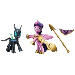 Size: 1500x1500 | Tagged: safe, derpibooru import, twilight sparkle, twilight sparkle (alicorn), alicorn, changeling, pony, guardians of harmony, irl, official, photo, toy