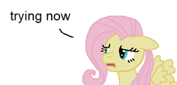 Size: 336x163 | Tagged: safe, artist:theinflater19, fluttershy, pegasus, pony, female, mare, pink mane, yellow coat