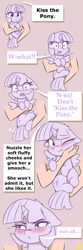 Size: 1200x3600 | Tagged: safe, artist:captainpudgemuffin, derpibooru import, twilight sparkle, twilight sparkle (alicorn), alicorn, human, pony, blatant lies, blushing, captainpudgemuffin is trying to murder us, comic, cute, dubious consent, floppy ears, holding a pony, tsundere, tsunlight sparkle, twiabetes