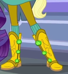 Size: 368x398 | Tagged: safe, screencap, applejack, better together, equestria girls, boots, cowboy apple, cowboy boots, cropped, legs, pictures of legs, shoes, super ponied up