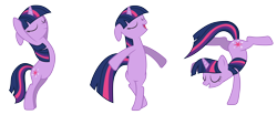 Size: 8000x3600 | Tagged: safe, artist:yanoda, derpibooru import, twilight sparkle, unicorn twilight, pony, unicorn, the crystal empire, ballet, dancing, eyes closed, female, mare, multeity, pose, simple background, solo, transparent background, vector