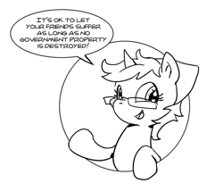 Size: 692x592 | Tagged: artist needed, safe, bittersweet (character), bad advice fluttershy, exploitable meme, katie cook, meme, meta, monochrome, sketch