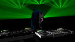 Size: 1920x1080 | Tagged: safe, artist:jdash, dj pon-3, vinyl scratch, pony, unicorn, 3d, laser, source filmmaker