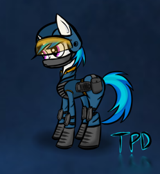 Size: 618x668 | Tagged: safe, artist:totalpartydash, dj pon-3, vinyl scratch, pony, unicorn, counter-strike, counter-strike: global offensive, crossover, helmet, vinyl