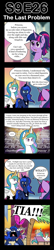 Size: 600x2775 | Tagged: safe, artist:vavacung, princess celestia, princess luna, twilight sparkle, twilight sparkle (alicorn), alicorn, pony, the last problem, angry, blank eyes, clothes, coconut, coconut tree, comic, coronation dress, cross-popping veins, crying, dress, female, food, music notes, ocular gushers, relaxing, second coronation dress, tears of anger, trollestia, vacation