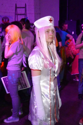 Size: 414x628 | Tagged: safe, nurse redheart, human, cosplay, irl, irl human, photo, rubronycon