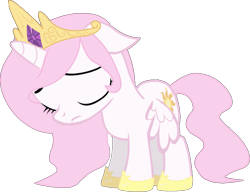 Size: 895x686 | Tagged: useless source url, safe, artist:dassboshit, artist:eiti3, artist:karmakstylez, edit, editor:dassboshit, editor:eiti3, editor:karmakstylez, princess celestia, alicorn, pony, cewestia, cropped, cute, cutelestia, dissapoint, female, filly, sad, simple background, solo, transparent background, younger