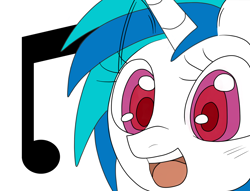 Size: 1364x1040 | Tagged: safe, artist:zamusmjolnir, dj pon-3, vinyl scratch, pony, unicorn, cutie mark, solo