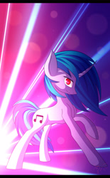 Size: 1800x2900 | Tagged: safe, artist:thebluedreammaker, dj pon-3, vinyl scratch, pony, unicorn, female, horn, mare, solo