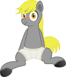 Size: 3224x3779 | Tagged: safe, artist:age3rcm, oc, oc only, oc:creega message, earth pony, pony, blushing, boxers, clothes, male, simple background, solo, topless, transparent background, underwear, vector