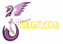 Size: 2100x1450 | Tagged: safe, artist:copperirisart, derpibooru import, twilight sparkle, twilight sparkle (alicorn), alicorn, pony, skinny, solo, twilightlicious
