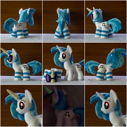 Size: 3988x3988 | Tagged: safe, artist:egalgay, dj pon-3, vinyl scratch, handmade, irl, my little pony, photo, plushie, solo