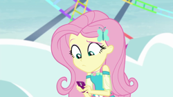 Size: 1920x1080 | Tagged: safe, screencap, fluttershy, better together, equestria girls, rollercoaster of friendship, cellphone, phone, smartphone, solo