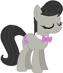 Size: 320x370 | Tagged: safe, artist:ra1nb0wk1tty, octavia melody, earth pony, pony, simple background, solo, white background