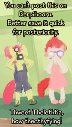 Size: 566x1000 | Tagged: safe, artist:smudge proof, apple bloom, twist, anthro, plantigrade anthro, explicit source, meta, op is a cuck