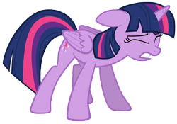 Size: 10000x7000 | Tagged: safe, artist:tardifice, derpibooru import, twilight sparkle, twilight sparkle (alicorn), alicorn, pony, what about discord?, absurd resolution, eyes closed, female, folded wings, mare, photoshop, simple background, solo, transparent background, vector