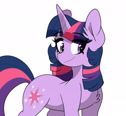 Size: 6000x5500 | Tagged: safe, artist:scarletskitty12, derpibooru import, twilight sparkle, pony, unicorn, absurd resolution, alternate hairstyle, chest fluff, ear fluff, fluffy, solo