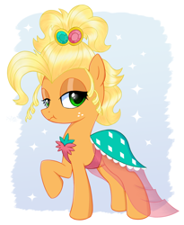 Size: 1800x2200 | Tagged: safe, artist:kas92, applejack, earth pony, pony, applejewel, solo