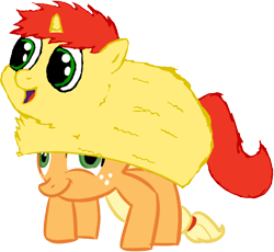 Size: 454x417 | Tagged: safe, artist:feralsocks, edit, fluffy pony, crab pony, crabjack, spiderjack