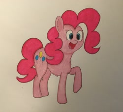 Size: 2680x2446 | Tagged: safe, artist:akuneanekokuro, pinkie pie, earth pony, pony, cutie mark, marker drawing, solo, traditional art