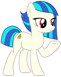 Size: 1024x1298 | Tagged: safe, artist:blah23z, color edit, edit, dj pon-3, limestone pie, vinyl scratch, pony, unicorn, colored, recolor, solo