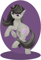 Size: 3627x5220 | Tagged: safe, artist:tiwake, derpibooru exclusive, octavia melody, earth pony, pony, .svg available, absurd resolution, chest fluff, detailed, female, mare, simple background, solo, svg, transparent background, underhoof, vector