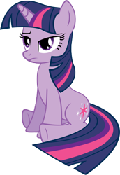 Size: 5000x7264 | Tagged: safe, artist:richhap, derpibooru import, twilight sparkle, secret of my excess, absurd resolution, simple background, solo, transparent background, unamused, vector