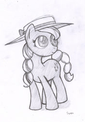 Size: 562x800 | Tagged: safe, artist:syggie, earth pony, pony, cowboys and equestrians, female, mad (tv series), mad magazine, maplejack, mare, solo