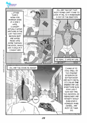 Size: 1200x1697 | Tagged: safe, artist:blazewingsthunder, artist:heimobauss, artist:pia-sama, spike, anthro, comic:rogue diamond, comic, monochrome