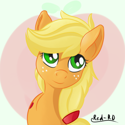 Size: 1800x1800 | Tagged: safe, artist:red-rd, applejack, earth pony, pony, female, mare, solo