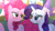 Size: 1024x576 | Tagged: safe, artist:mlppunkgirl-kun, pinkie pie, rarity, earth pony, pony, unicorn, female, horn, mare