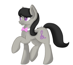 Size: 3454x3110 | Tagged: safe, artist:xaik0x, octavia melody, earth pony, pony, backwards cutie mark, female, mare, simple background, solo, transparent background