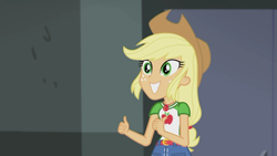 Size: 1920x1080 | Tagged: safe, screencap, applejack, better together, equestria girls, fluttershy's butterflies, fluttershy's butterflies: applejack