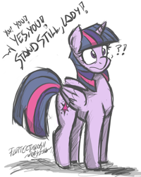 Size: 1280x1601 | Tagged: safe, artist:flutterthrash, derpibooru import, twilight sparkle, twilight sparkle (alicorn), alicorn, pony, hey you, newbie artist training grounds, pink floyd, solo, song reference, the wall