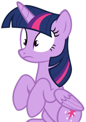 Size: 744x1052 | Tagged: safe, artist:thatcasualbrony, derpibooru import, twilight sparkle, twilight sparkle (alicorn), alicorn, pony, 28 pranks later, cute, female, folded wings, mare, simple background, sitting, solo, transparent background, vector, wings