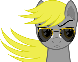 Size: 5000x4029 | Tagged: safe, artist:age3rcm, oc, oc only, oc:creega message, three's a crowd, absurd resolution, aviator glasses, not derpy, simple background, solo, sunglasses, transparent background, unconvinced applejack, vector