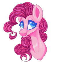 Size: 615x754 | Tagged: safe, artist:immagoddampony, pinkie pie, pony, female, simple background, solo, transparent background