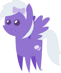 Size: 1500x1802 | Tagged: safe, artist:arifproject, oc, oc only, oc:comment, pegasus, pony, derpibooru, derpibooru ponified, meta, minimalist, pointy ponies, ponified, simple background, solo, spread wings, transparent background, vector, wings