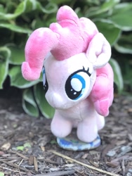 Size: 3024x4032 | Tagged: safe, artist:sen5, pinkie pie, earth pony, pony, chibi, cute, female, irl, mare, photo, plushie, solo