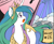 Size: 1166x959 | Tagged: safe, artist:nekoshiei, color edit, edit, editor:anonycat, seven seas, princess celestia, alicorn, pony, my little pony: the manga, colored, cropped, cute, cutelestia, official art, official comic