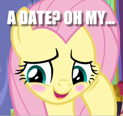 Size: 1018x955 | Tagged: safe, edit, edited screencap, screencap, fluttershy, pegasus, pony, best gift ever, blushing, cropped, cute, embarrassed, image macro, meme, shy, shyabetes, solo, squishy cheeks, text, waifu