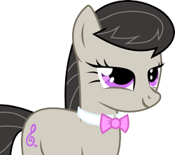 Size: 2564x2272 | Tagged: safe, artist:nero-narmeril, octavia melody, earth pony, pony, bedroom eyes, bowtie, cute, female, mare, smug, solo, tavibetes